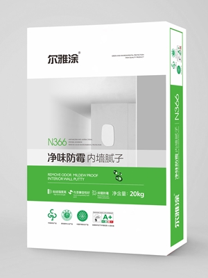 尔雅涂净味防霉内墙腻子N366