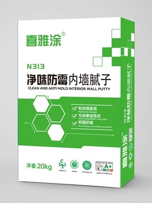 喜雅涂净味防霉内墙腻子N313